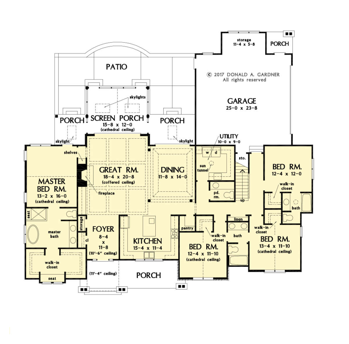 Main Floor  for House Plan #2865-00382