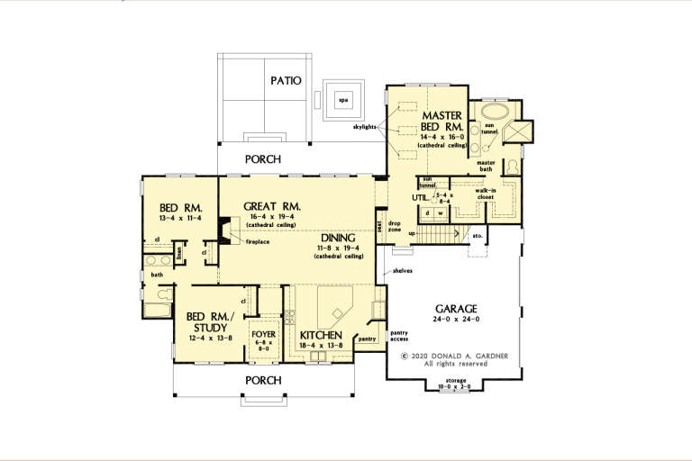 House Plan House Plan #29306 Drawing 1