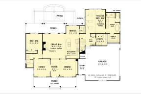 Main Floor  for House Plan #2865-00385