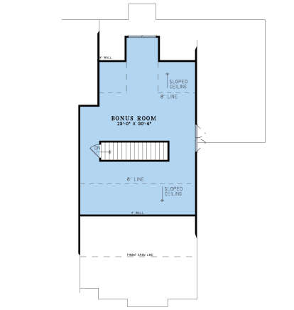 Bonus Room for House Plan #8318-00351