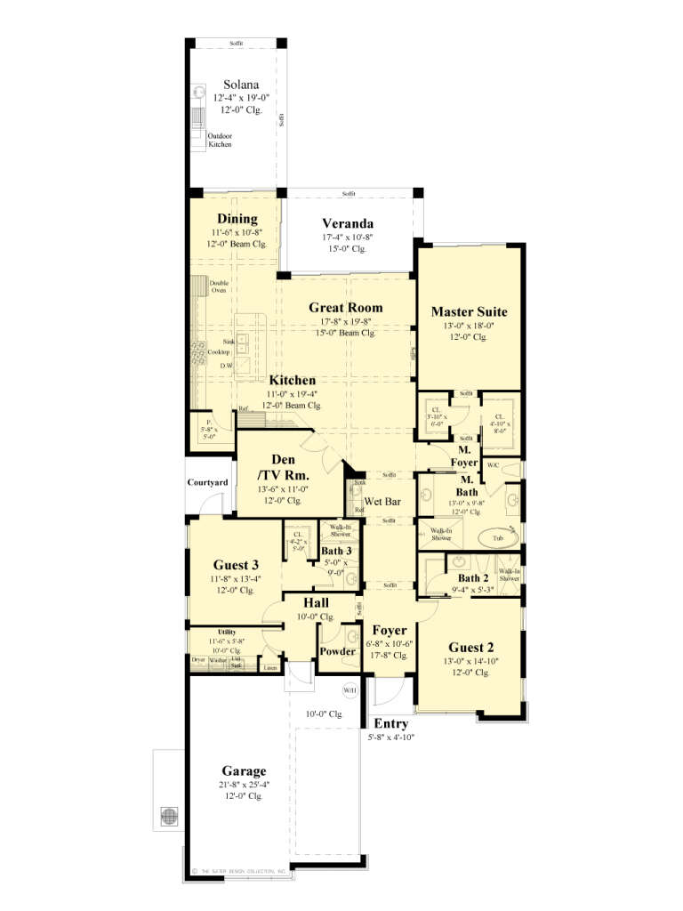 House Plan House Plan #29312 Drawing 1