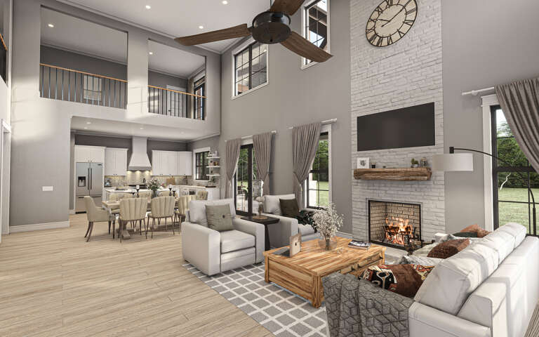Barn House Plan #009-00359 Additional Photo