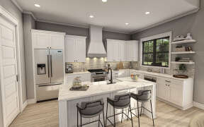Barn House Plan #009-00359 Additional Photo