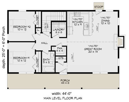 Main Floor for House Plan #940-00792