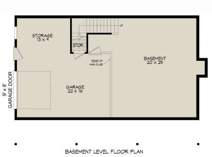 Basement for House Plan #940-00792