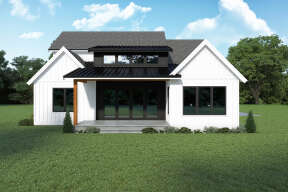 Modern Farmhouse House Plan #2464-00105 Elevation Photo