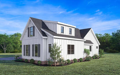 Modern Farmhouse House Plan #009-00360 Elevation Photo