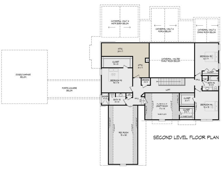 House Plan House Plan #29321 Drawing 2