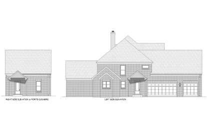 European House Plan #940-00794 Elevation Photo