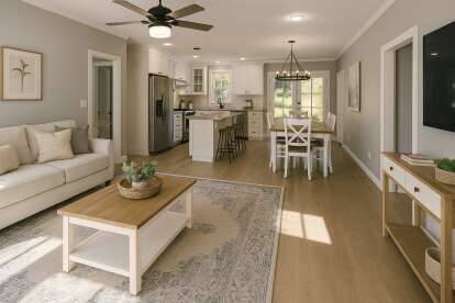Modern Farmhouse House Plan #1776-00131 Additional Photo