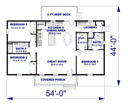 Main Floor  for House Plan #1776-00132