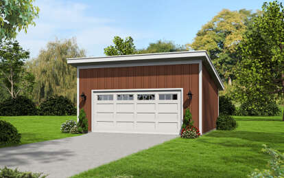 House Plan House Plan #29325 Angled Front Elevation