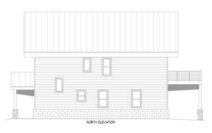 Modern House Plan #940-00796 Elevation Photo