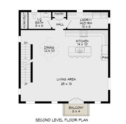 Second Floor for House Plan #940-00797