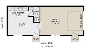 Main Floor  for House Plan #940-00799