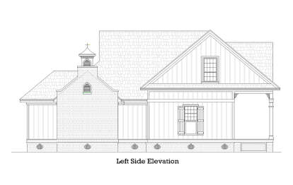 Southern House Plan #048-00293 Elevation Photo