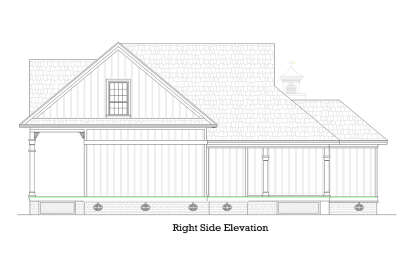 Southern House Plan #048-00293 Elevation Photo