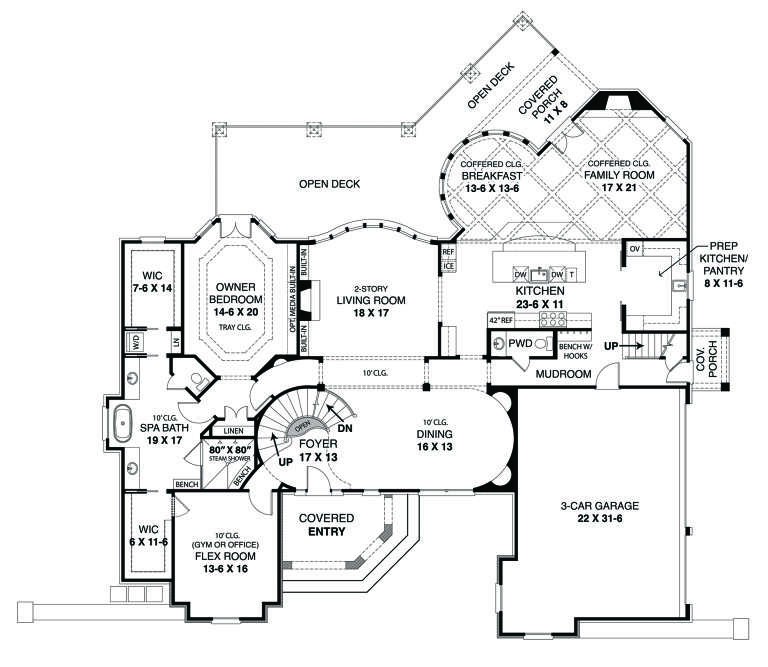 House Plan House Plan #29333 Drawing 1