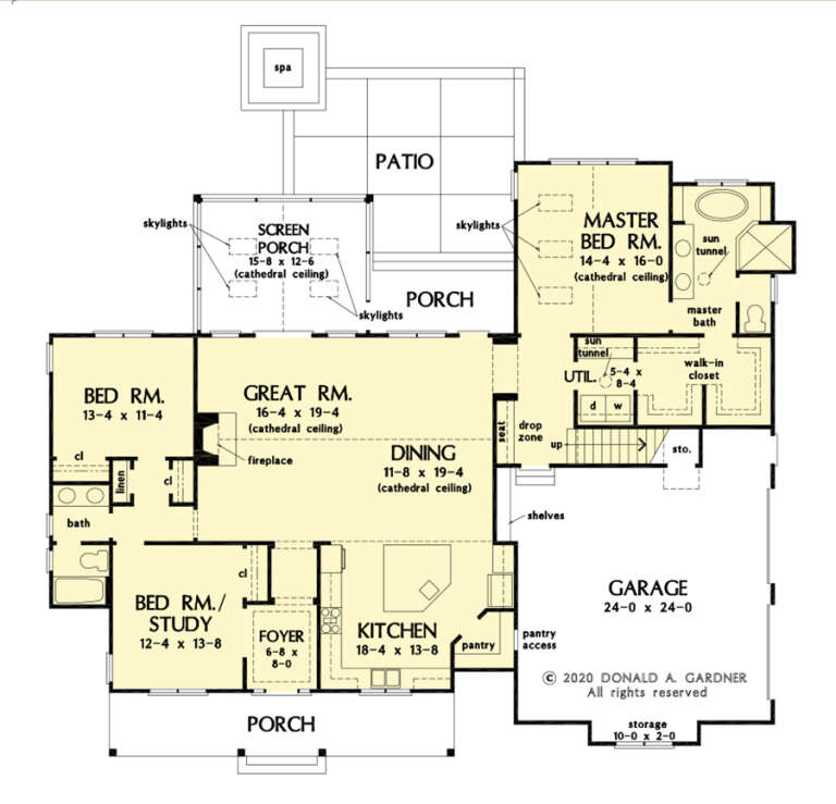 House Plan House Plan #29337 Drawing 1