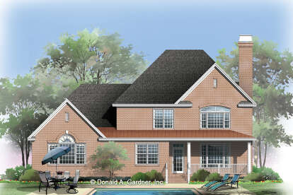 Southern House Plan #2865-00390 Elevation Photo