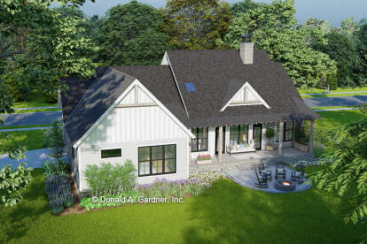 Modern Farmhouse House Plan #2865-00394 Elevation Photo