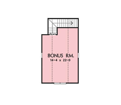 Bonus Room for House Plan #2865-00395