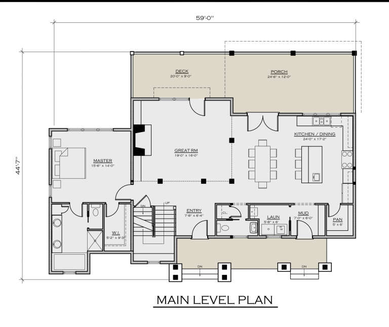 House Plan House Plan #29344 Drawing 1