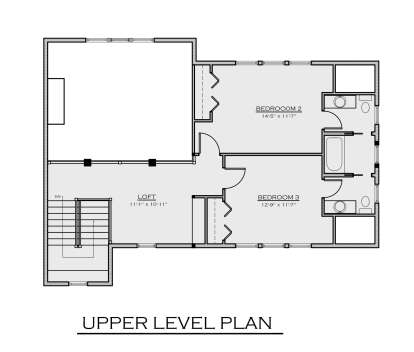 Second Floor for House Plan #8504-00177