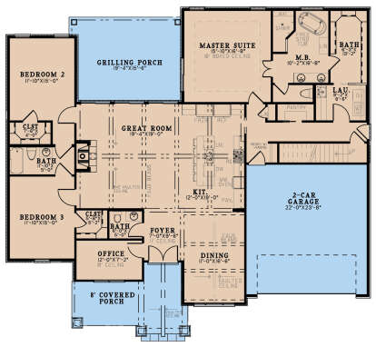 House Plan House Plan #29346 Drawing 1