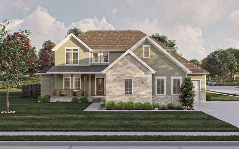 House Plan House Plan #29349 Front Elevation 