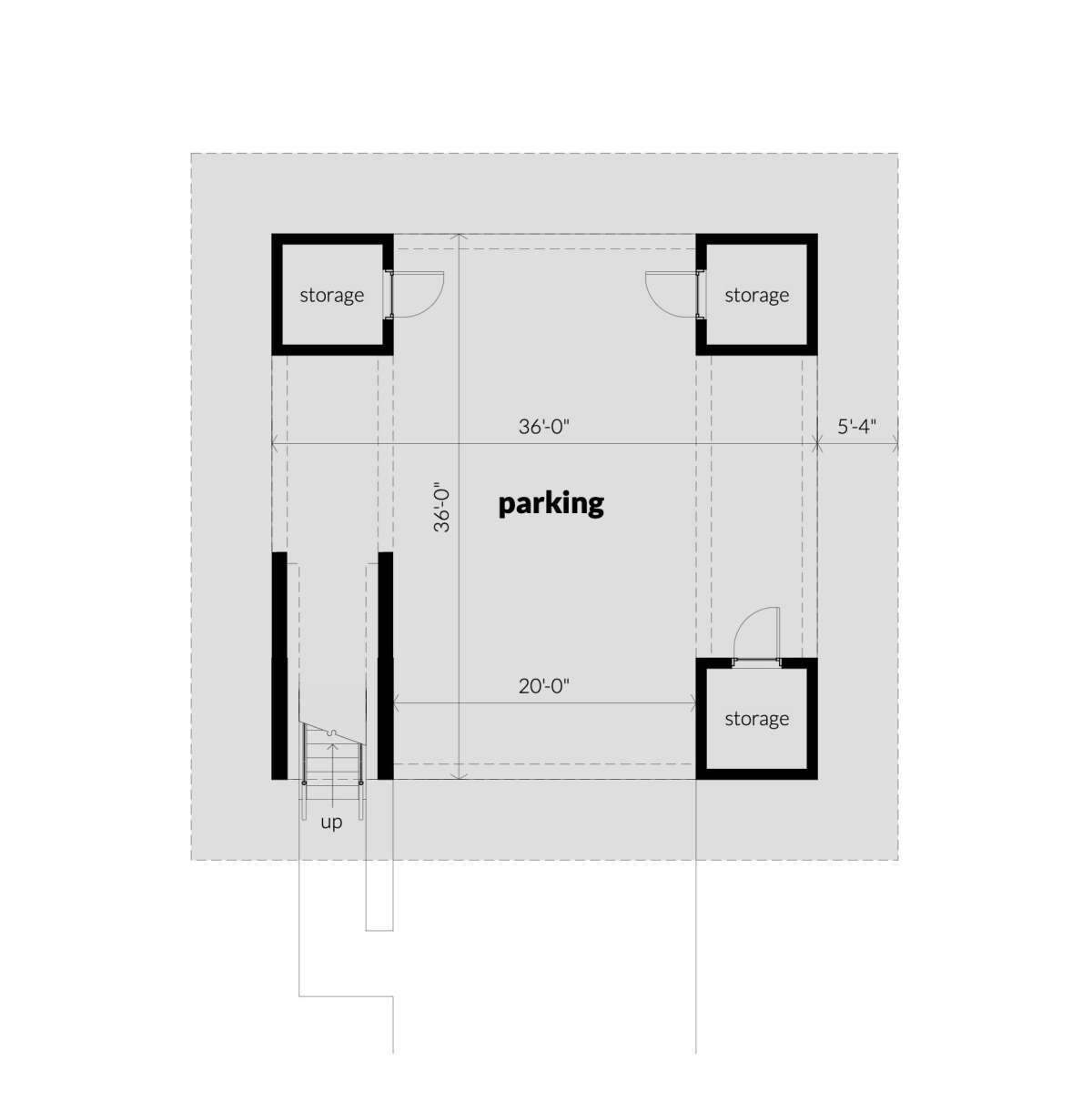First Floor for House Plan #028-00191