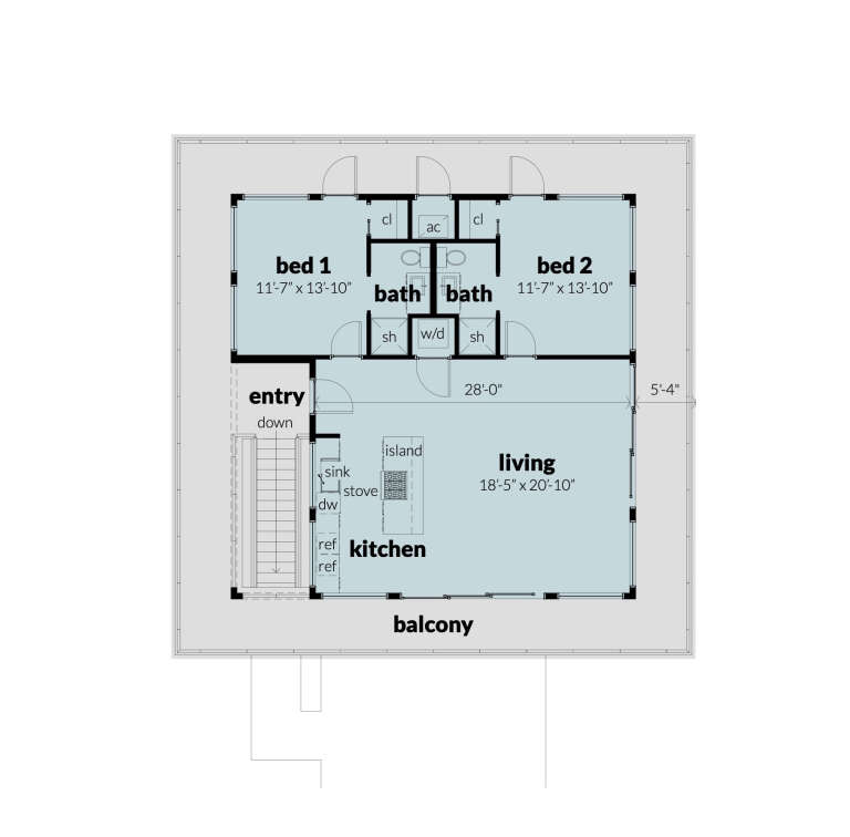 House Plan House Plan #29350 Drawing 2