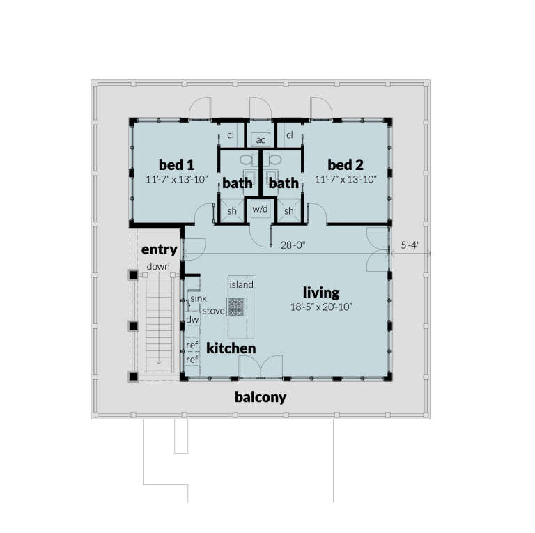 House Plan House Plan #29351 Drawing 2