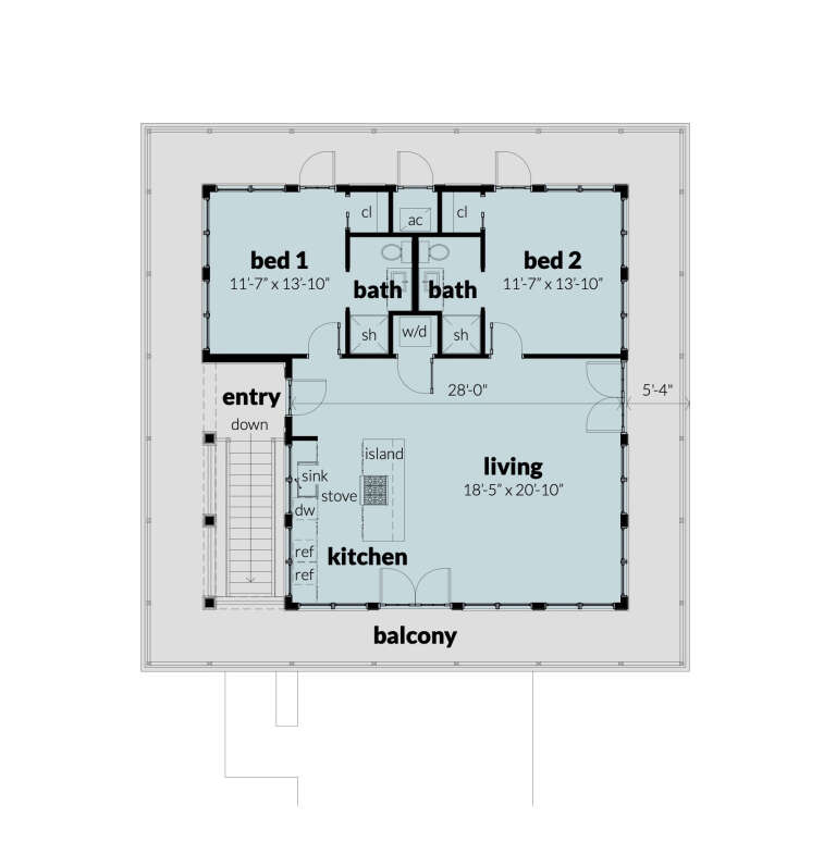 House Plan House Plan #29352 Drawing 2