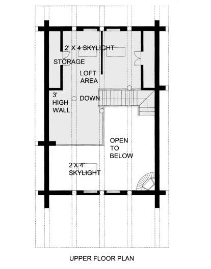 Loft for House Plan #039-00736