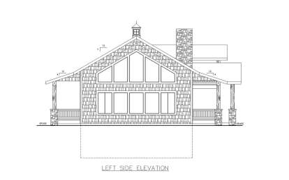 Craftsman House Plan #039-00738 Elevation Photo