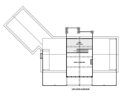 Loft for House Plan #039-00739
