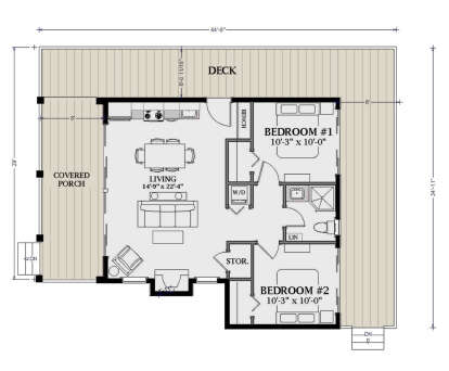 Main Floor  for House Plan #6849-00140