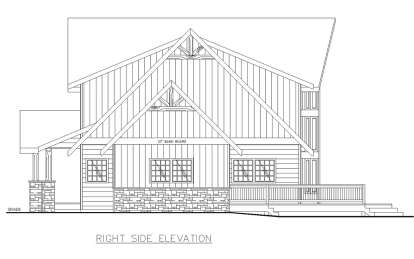 Craftsman House Plan #039-00740 Elevation Photo