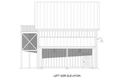 Barn House Plan #940-00804 Elevation Photo