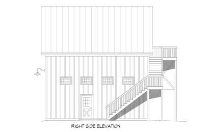 Barn House Plan #940-00804 Elevation Photo