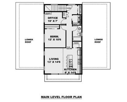 Second Floor for House Plan #039-00742