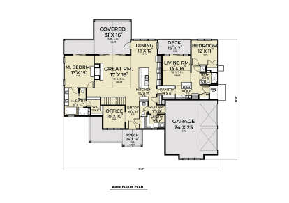 House Plan House Plan #29370 Drawing 1