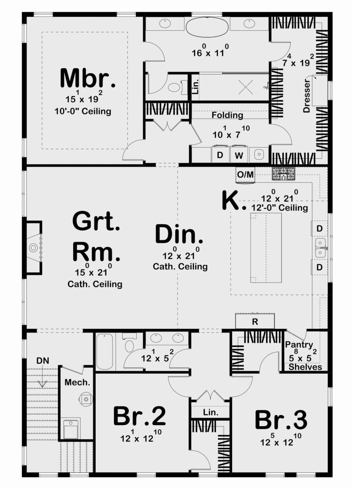 Main Floor for House Plan #963-00802