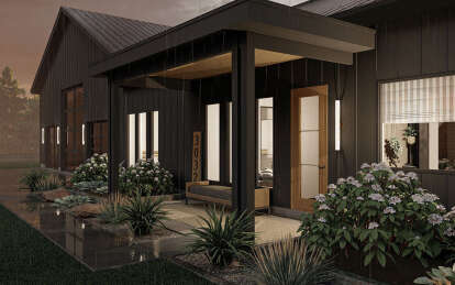 Barn House Plan #963-00803 Elevation Photo