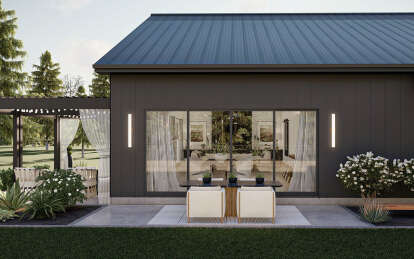 Barn House Plan #963-00803 Elevation Photo