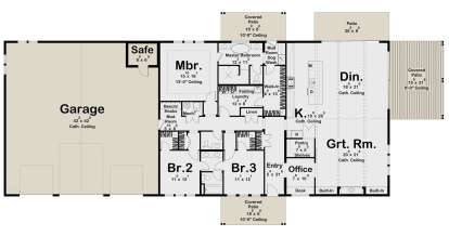 House Plan House Plan #29379 Drawing 1