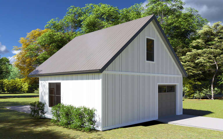 Modern Farmhouse House Plan #2802-00225 Elevation Photo