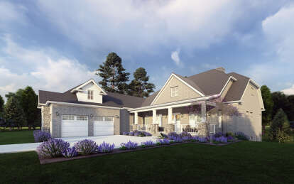 Craftsman House Plan #425-00051 Elevation Photo
