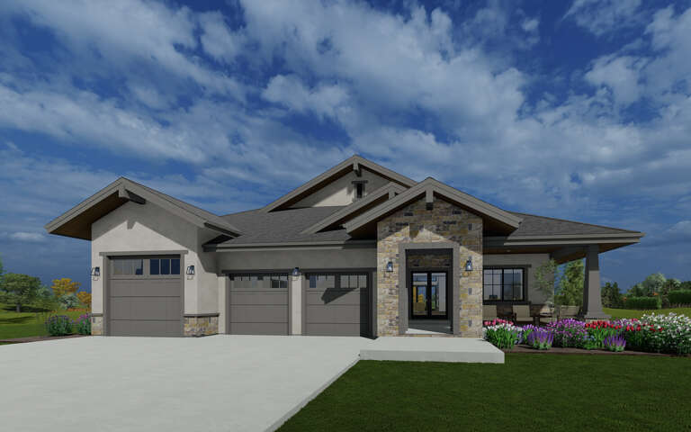 House Plan House Plan #29387 Front Elevation 